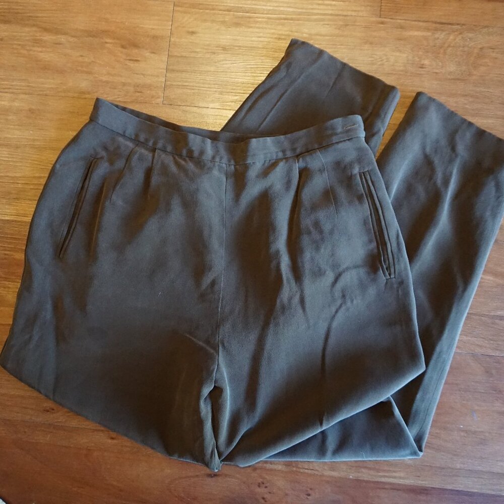 Brown Slacks/Trousers